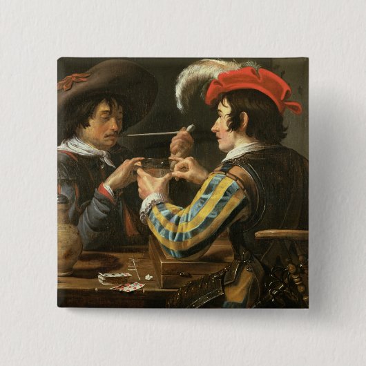 カードプレーヤー 缶バッジ (正面)