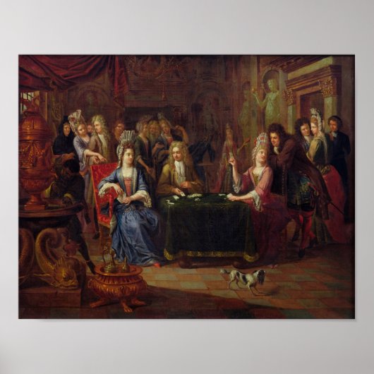 カードプレーヤー, 1699 ポスター (正面)