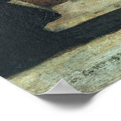 カードプレーヤー， 1883 ポスター (角)