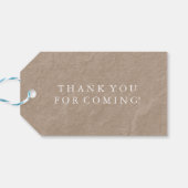 カードボーダンドツリー結婚の感謝のラベル ギフトタグ (裏面横)