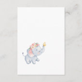 カードマイビューティフルドーター誕生日 エンクロージャーカード (裏面)