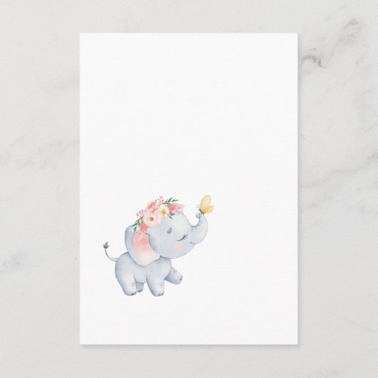 カードマイビューティフルドーター誕生日 エンクロージャーカード (裏面)