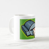 カードマシン コーヒーマグカップ (正面左)