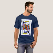 カードメンズTシャツを遊んでいるオバマ Tシャツ (正面フル)