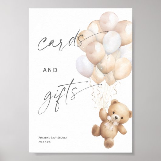 カードモダンとギフトが待ち構え男女兼用る ポスター (正面)