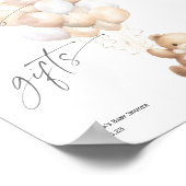 カードモダンとギフトが待ち構え男女兼用る ポスター (角)