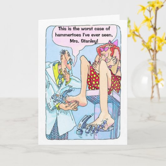 カードユーモアのあるの入れ口が良い カード (黄色い花)