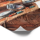 *~*カードリーダー6 A100サイキックBoho Gypsy ポスター (角)