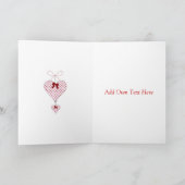 カードヴィンテージバレンタインデーカードfor Sweetheart シーズンカード (内部)