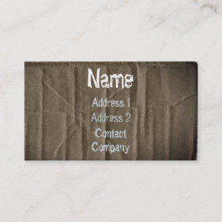 カード入りダンボール 名刺