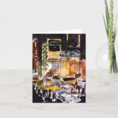 カード劇場地区のニューヨークシティNYCのブロードウェイ カード (正面)