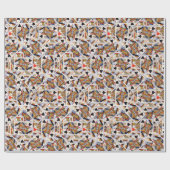 カード包装紙を遊ぶこと ラッピングペーパー (フラット)