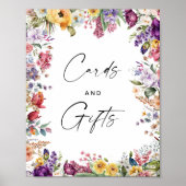 カード及びギフトフローラブライダルシャワー春園 ポスター (正面)