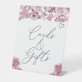 カード及びギフトフローラブライダルシャワー 台座サイン