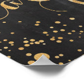 カード及び結婚ギフトの標識 ポスター (角)