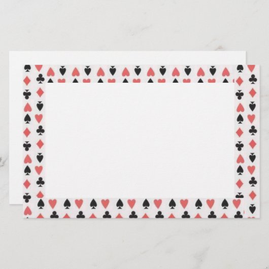 カード固定 便箋 (正面/裏面)