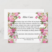 カード後まつ気に毛伸長 ポストカード (正面/裏面)