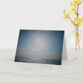 カード心地よいと平和 カード (黄色い花)