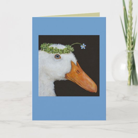 カード忘れを使わないアヒル カード (正面)