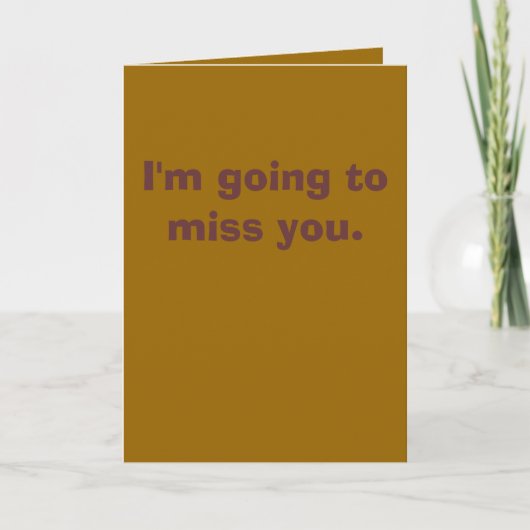 カード恋しく思に移動 カード (正面)