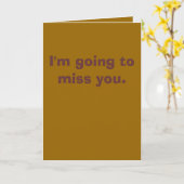 カード恋しく思に移動 カード (黄色い花)