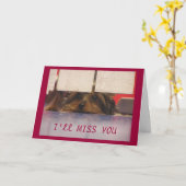 カード恋しく思を渡す カード (黄色い花)