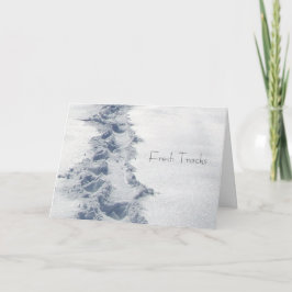 カード感動的の新しいトラック カード