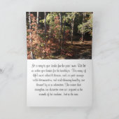 カード感動的の静かな勇気 カード (内部)