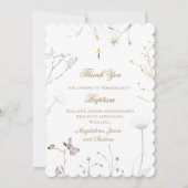 カード感謝していには花の来咲く 招待状 (正面)