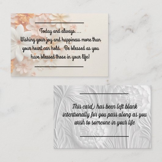 カード挿入 – TWISTを使った一般挨拶！ 名刺 (正面/裏面)