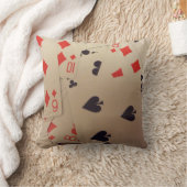 カード枕を遊ぶこと クッション (ブランケット)