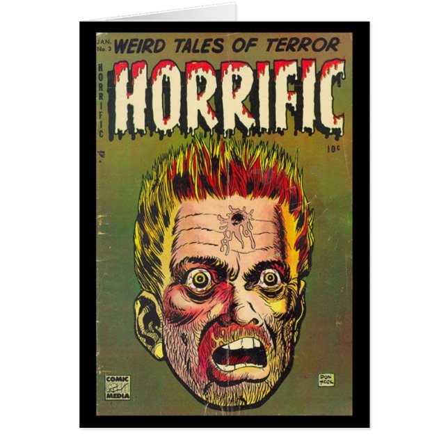 カード漫画ブックカバーヴィンテージ (正面)