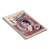 カード王ハリー・ホーディーニ1895 ノートブック (右側)