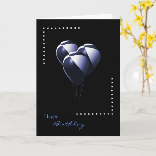 カード男性へ カード (黄色い花)