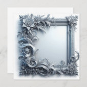 カード空白ののパーソナライズ – 招待状と発表 招待状 (正面/裏面)