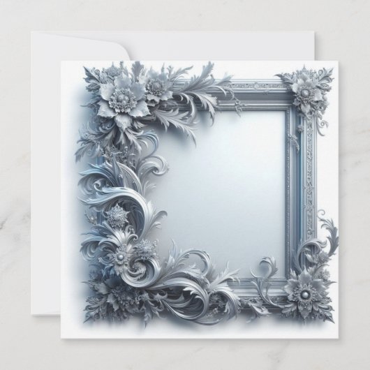 カード空白ののパーソナライズ – 招待状と発表 招待状 (正面)