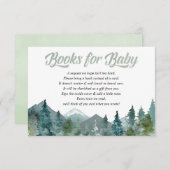 カード素朴ではなく山林の本 エンクロージャーカード (正面/裏面)