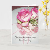 カード結婚おめでとう カード (黄色い花)