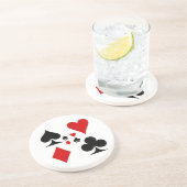 カード続きのギフトを遊ぶこと コースター (側面)