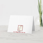 カード美しいは見る人の見地からあります カード (裏面)