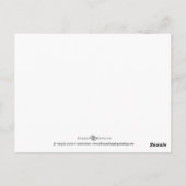 カード薬仏 ポストカード (裏面)