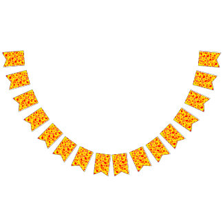 カード装飾デザイン要素 バンティングフラッグ