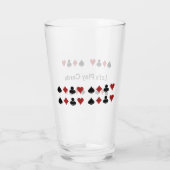 "カード記号を遊ぶことのカード"を遊ぼう タンブラーグラス (裏面)