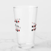 "カード記号を遊ぶことのカード"を遊ぼう タンブラーグラス (左)