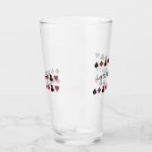 "カード記号を遊ぶことのカード"を遊ぼう タンブラーグラス (右)