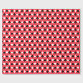 カード記号パターンを遊ぶカジノのトランプのポーカー ラッピングペーパー (フラット)