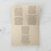 カード記念日の詩 カード (内部)