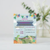 カード誕生日招待状 ポストカード (スタンド正面)