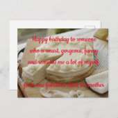 カード誕生日 シーズンポストカード (正面/裏面)