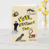 カード遠くにに移動 カード (黄色い花)